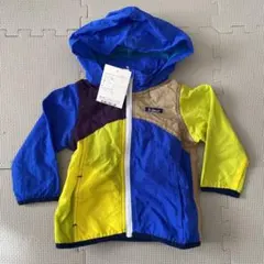 【新品タグ付】ボブソン　ウィンドブレーカー 80cm カラフル　防寒
