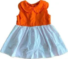 今週大幅値下げ！JACADI ジャカディ　ワンピース　オレンジ　60 70