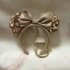 ディズニー スパンコール カチューシャ キーホルダー