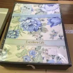 泉州国産プリント綿毛布 2P 紫の花柄 - メルカリ
