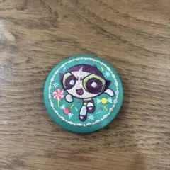 バタカップ ピンバッジ キャンディデザイン　パワーパフガールズ　缶バッチ