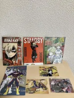 僕のヒーローアカデミア　ポストカード　ナムコ　クリアカード