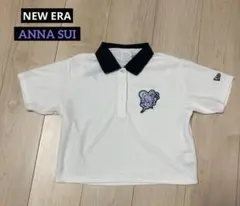 NEW ERA x ANNA SUI ポロシャツ ショート丈 パイル生地