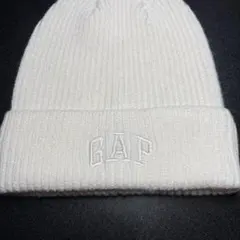 GAP ギャップ ニット帽 ビーニー ホワイトのサムネイル
