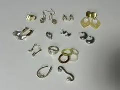 【アクセサリー16点セット】 ピアス リング イヤーカフ