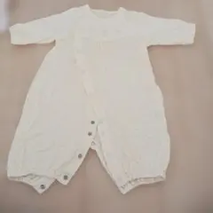 ツーウェイ・ドレスオール 50〜70cm クリーム色