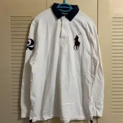 希少00s ralph lauren ポロシャツ長袖swag flexwitme - メルカリ