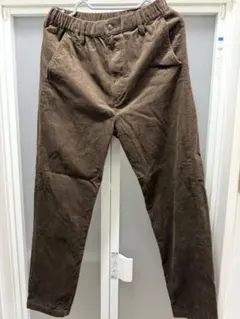 無印良品　紳士　コーデュロイイージーパンツ紳士Ｍ・ダークブラウン