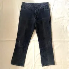 80’s USA製 Lee 200 フェード ブラック コーデュロイ 36×30