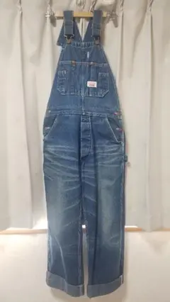 【ROUND HOUSE】ラウンド ハウス デニム オーバーオール レディース