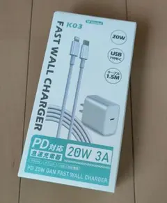 K03 PD 20W USB Type-C 急速充電器