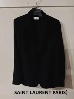 【未使用級】Saint Laurentサンローラン テーラードジャケットブラック 2025年最新】Saint Laurent メンズ テーラードジャケットの人気