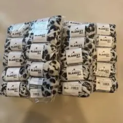 ブランケットヤーン BLANKET yarn ダルメシアン柄 30g玉巻×30個