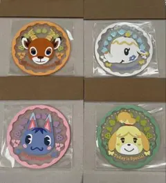 どうぶつの森 ラバーコースター セット