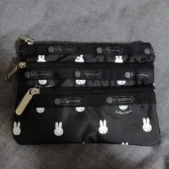 レスポートサック　ミッフィー　3段ポーチ