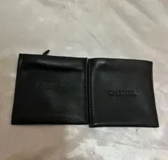 CHANEL レザーアクセサリーポーチ 持ち歩き用 2点セット