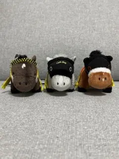 サラブレッドコレクション　ぷちマスコットボールチェーン　3点セット