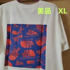 美品！希少THE NORTH FACE ホワイト Tシャツ　XL