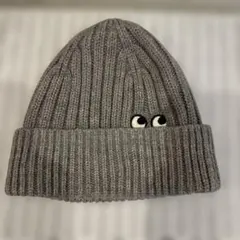 UNIQLO ANYA HINDMARCH グレー ニット帽