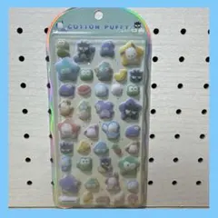 《G3》コットンパフィシール　はぴだんぶい サンリオ