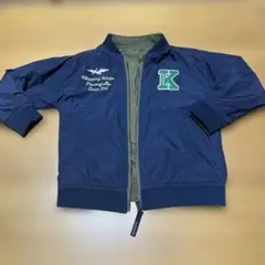 クレードスコープ　ジャンパー　リバーシブル