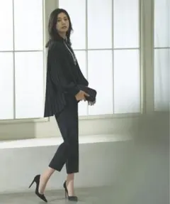 RUIRUE BOUTIQUE フォーマルセレモニースーツ 黒 セットアップ　S