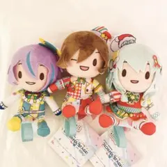 プロセカ　ふわぷちミニぬいぐるみVol.2コンプリート　ワンダショ　聖なる夜に