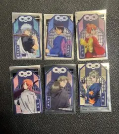 銀魂 お守り型クリアシート ノーマルver 6種コンプリート