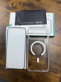 iPhone17promaxケース磁気吸着 耐黄変マグセーフ対応 保護フィルム付