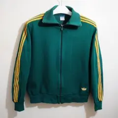 ロ*コ様 【激レア】80s アディダス ヴィンテージ ジャージ 西ドイツタグ 在 レアカラー adidas 西ドイツ製 ジャージ ブルー イエロー 70s 80s