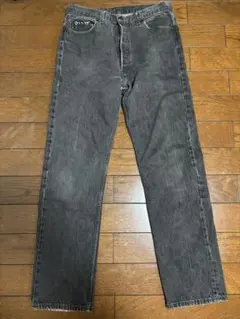 90s USA製Levi’s 501先染めブラック W36 L34 リーバイス