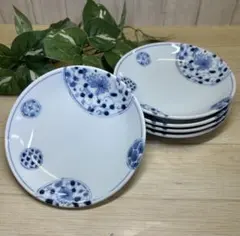花伊万里13.5cm皿軽量(5枚)のサムネイル