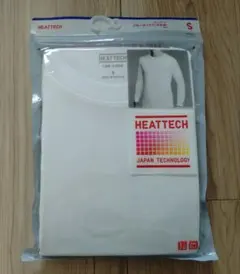 HEATTECH クールネックT(九部袖) Sサイズ