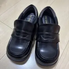 CHARKIES ブラック ローファー 17.5cm（18cm）