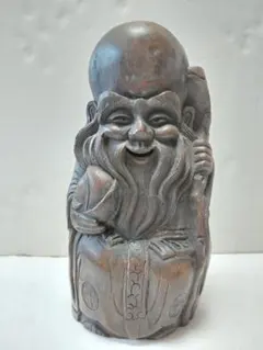 骨董　竹根彫寿老人　約30cm 骨董 竹根彫寿老人 約30cm - メルカリ