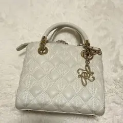 RANDA 2WAYキルティングバッグ ホワイト