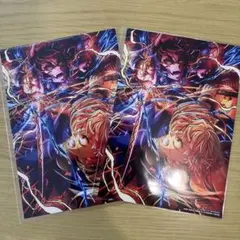 鬼滅の刃 入場者特典 映画特典 ビジュアルボード 2枚 善逸 獪岳 無限城編