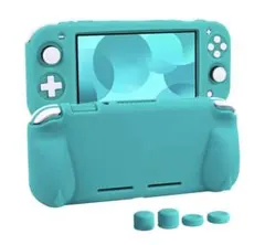 【 カラー・ターコイズ 】switch lite シリコンケース