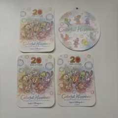 ダッフィー20周年　シール　新品