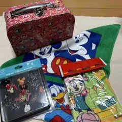 ミニーちゃんバッグ　ミッキーマウス　バッグ　タオル　ドナルド　プルート