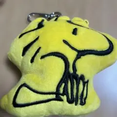 PEANUTS ウッドストック パスケース 伸びるリール付き