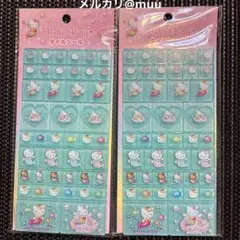 正規品 サンリオ タイルシール　マーメイド ハローキティ　2枚セット