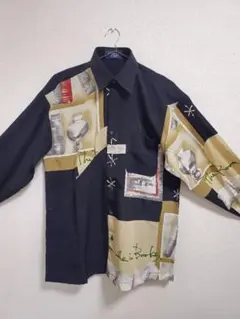90s FARNESE DEVIN 刺繍 派手 シャツ 長袖シャツ 古着