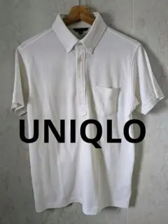 UNIQLO・ユニクロ・半袖ポロシャツ・ポロシャツ・半袖・半袖シャツ・鹿子