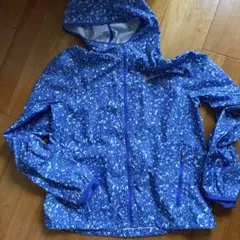 Nike Shield ウィンドブレーカー M ブルー花柄