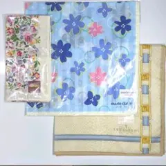 トラサルディ・マリ クレール・ケンゾー  新品 ハンカチ3枚