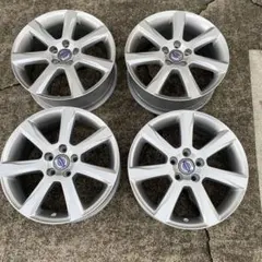 ◇中古ボルボ純正17インチホイール7J+50 5H／108 4本送料込みのサムネイル