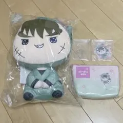 中在家長次 BIGぬいぐるみ ポーチ アクスタ セット