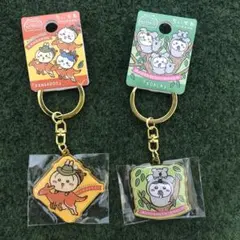 ちいかわキーホルダー　オーストラリア　カンガルーとコアラ