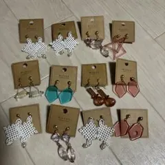 Bijoux ピアスセット 多彩なデザイン１２個セット